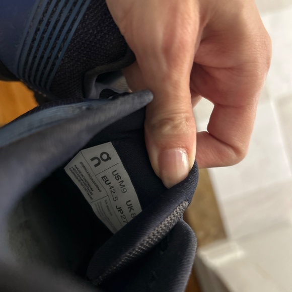 On Cloudgo Men’s 9 Indigo/Ink Navy Blue Sneakers - Picture 13 of 13